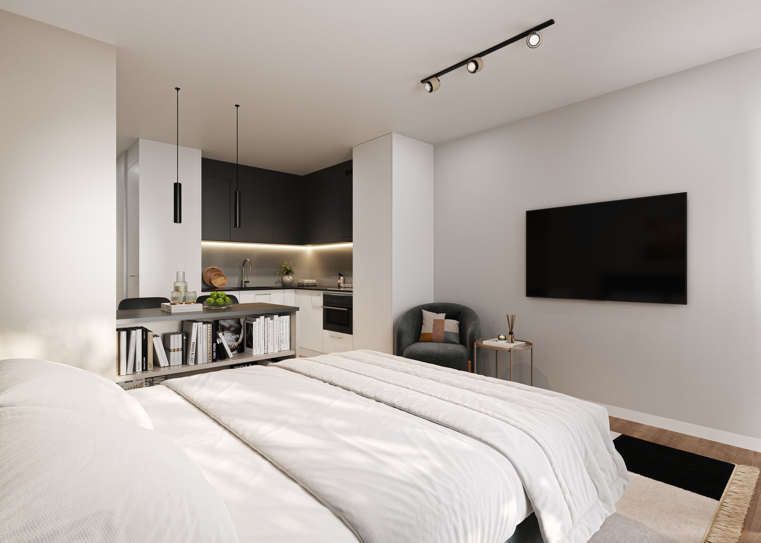 2 ½ room furnished flat