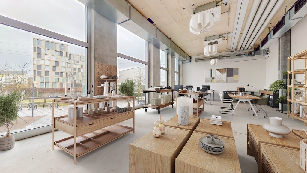 70m² office