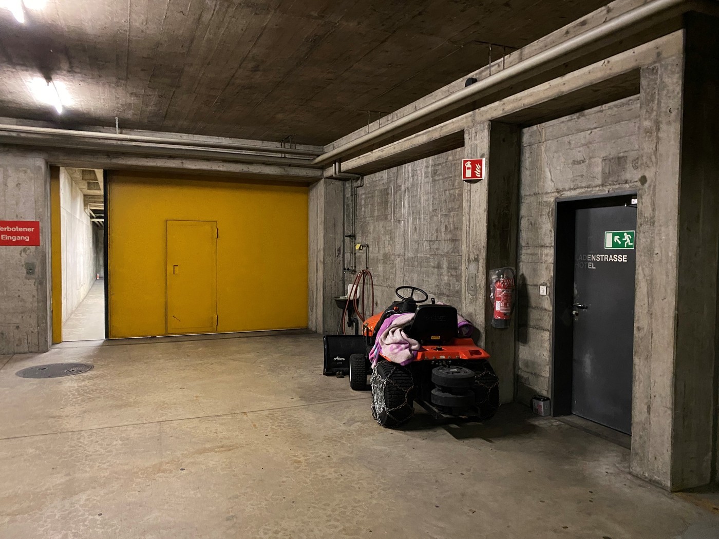 Underground slot