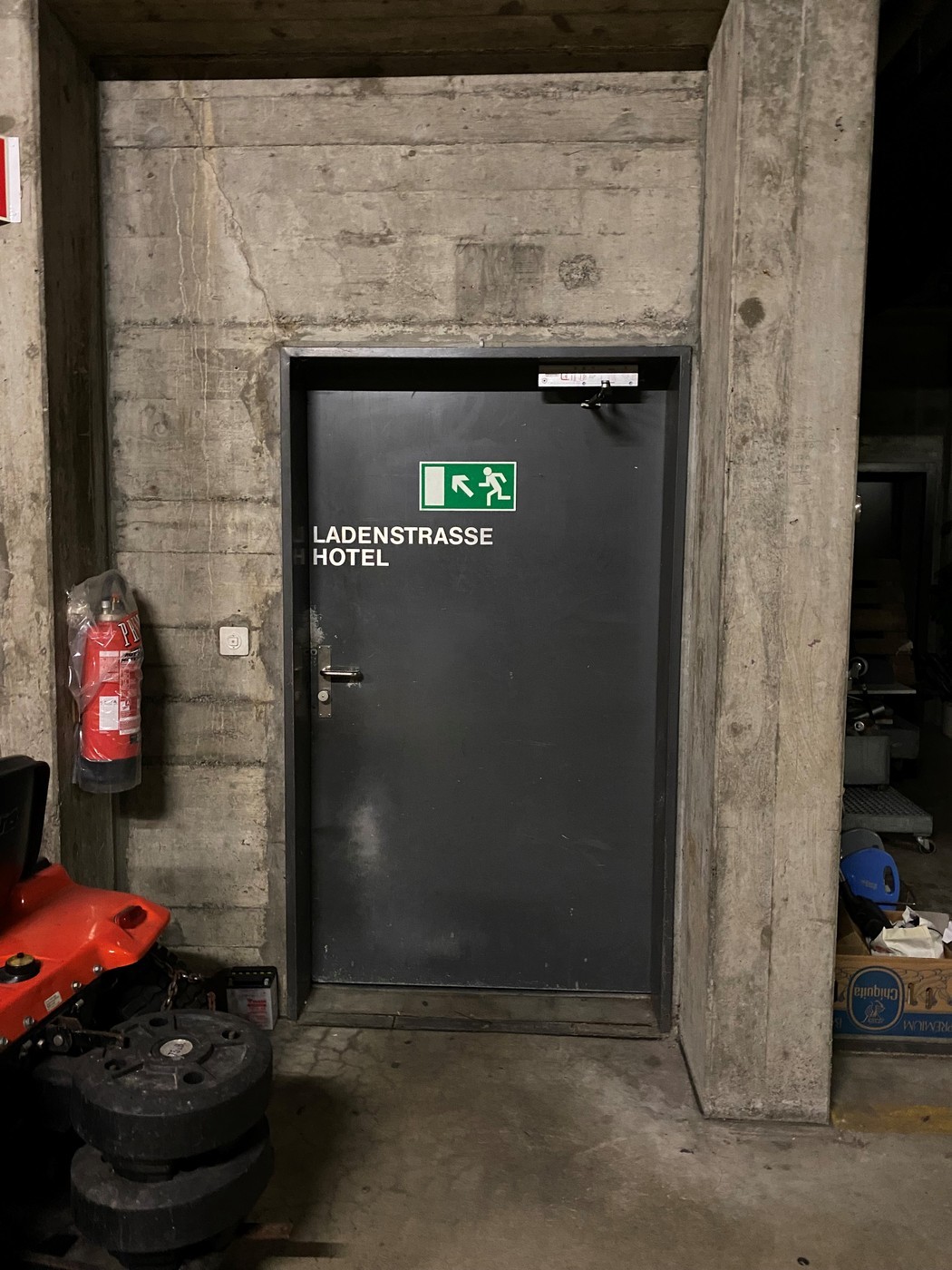 Underground slot
