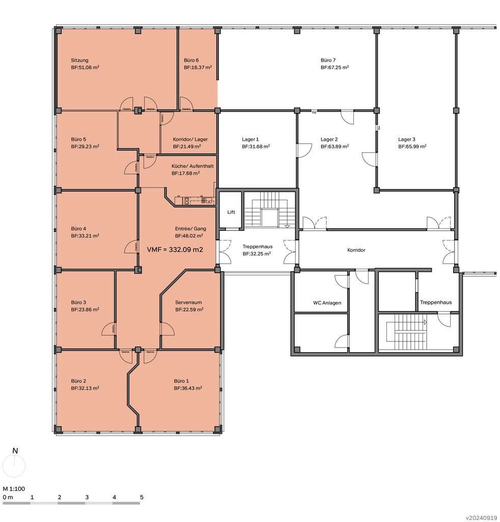 420m² ufficio
