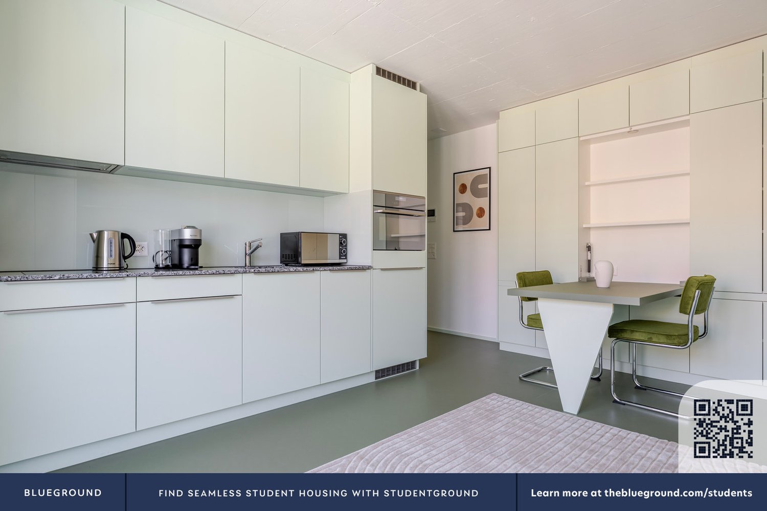 2 ½ pièces appartement meublé