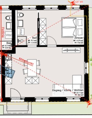 2 ½ pièces appartement