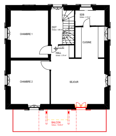 Appartamento di 3 ½ locali
