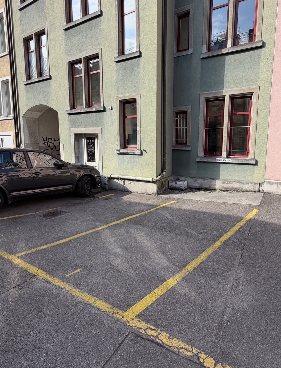 24m² offener Parkplatz