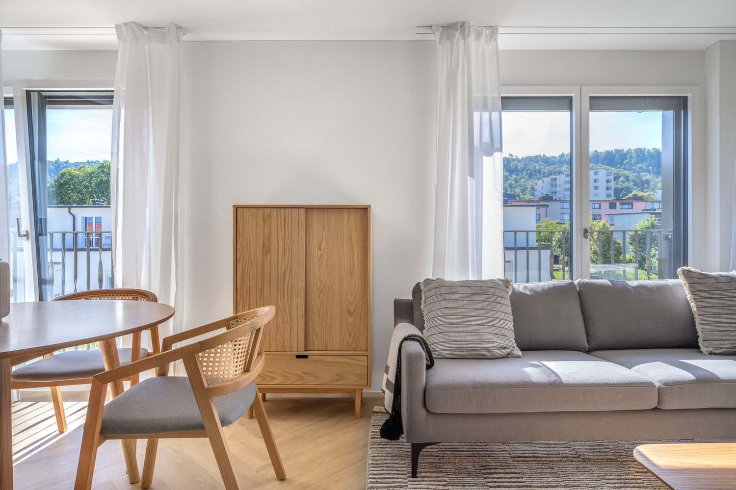 2 ½ pièces appartement meublé