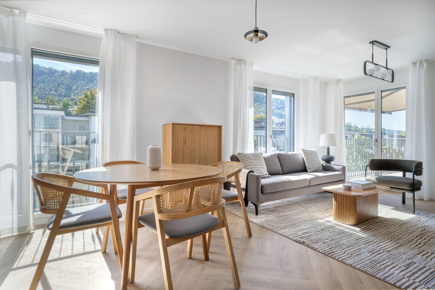 2 ½ pièces appartement meublé