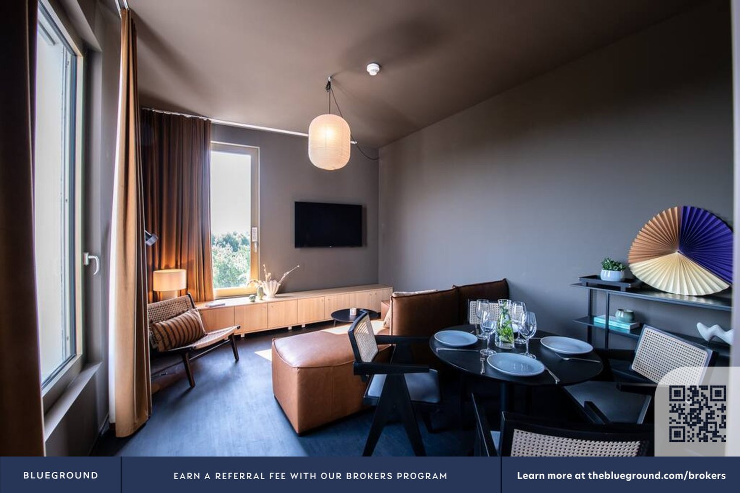 3 pièces appartement meublé