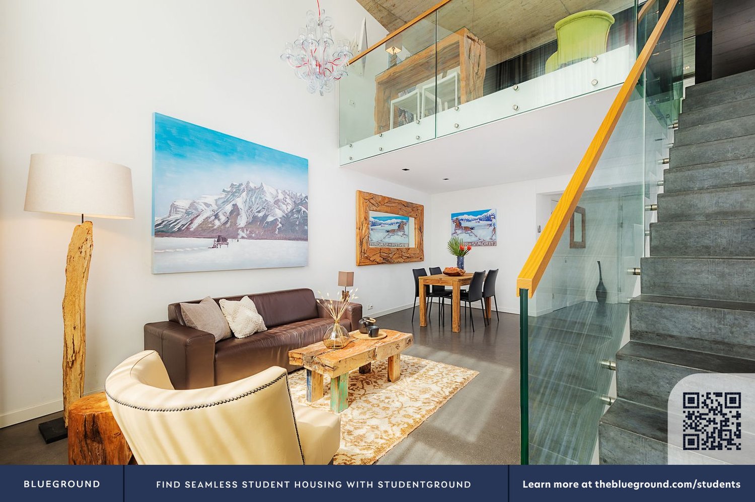 2 pièces appartement meublé
