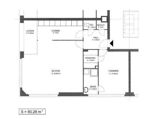 3 rooms apartment, photo 7 of 7