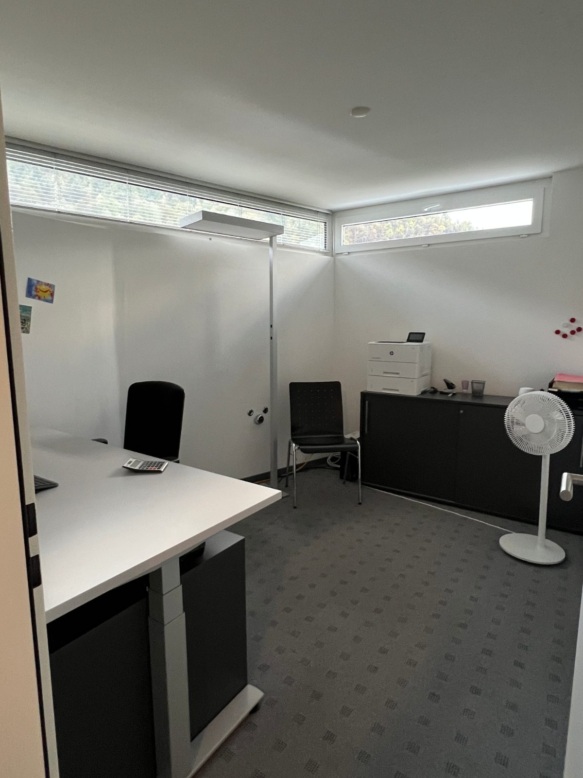 Reprise de surfaces de bureaux à Untervaz à des conditions de location actuelles attractives