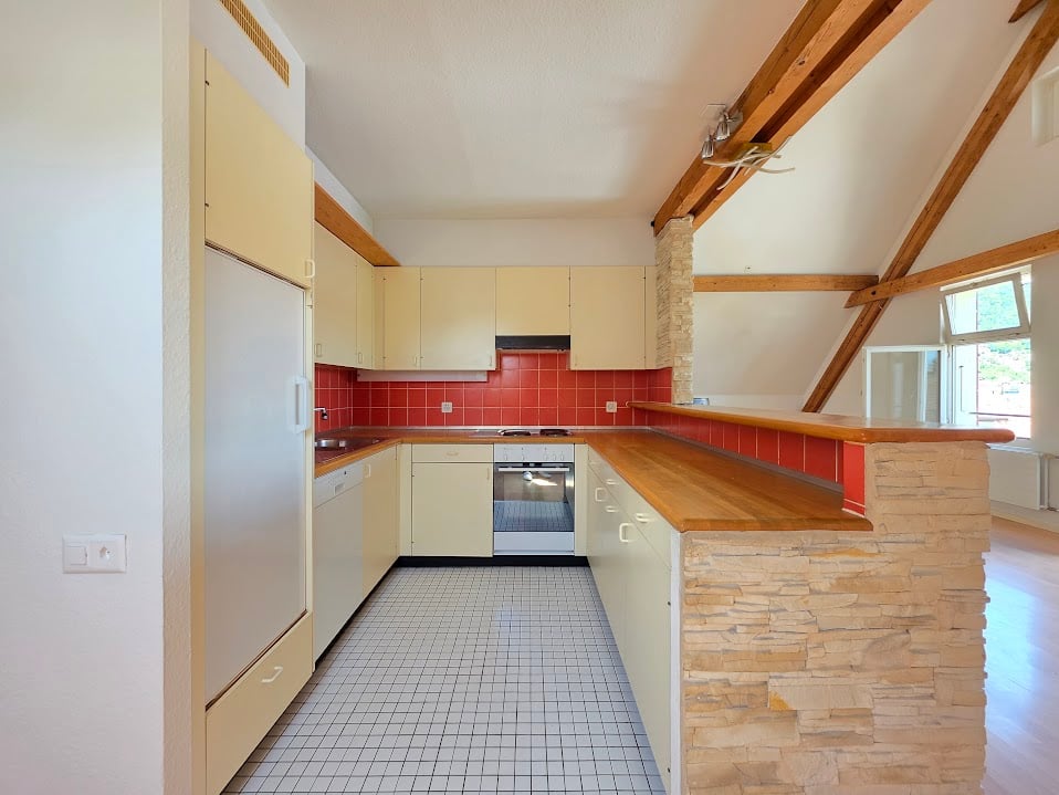 2 ½ rooms roof flat