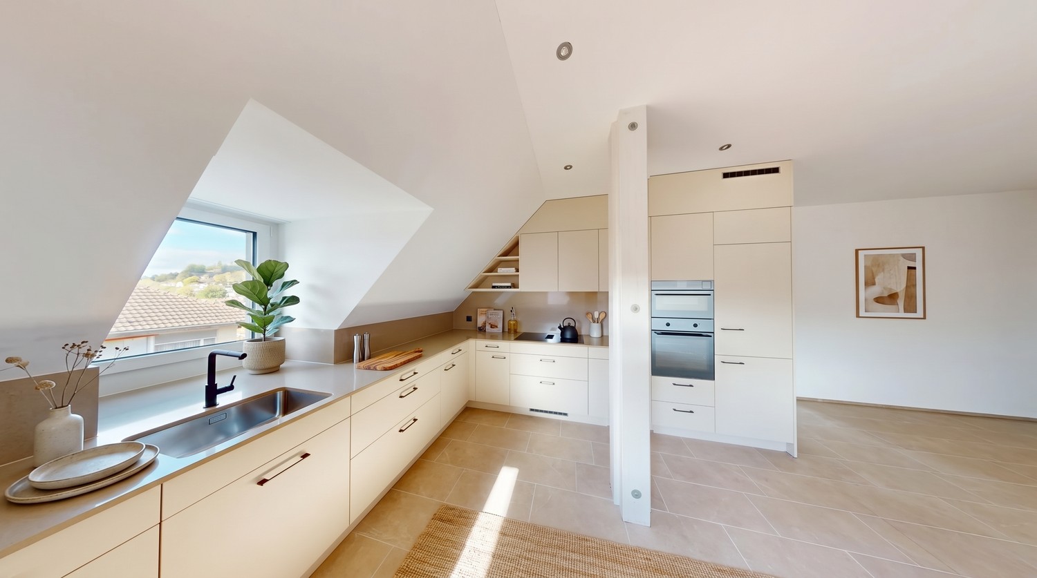 4 ½ rooms attic flat