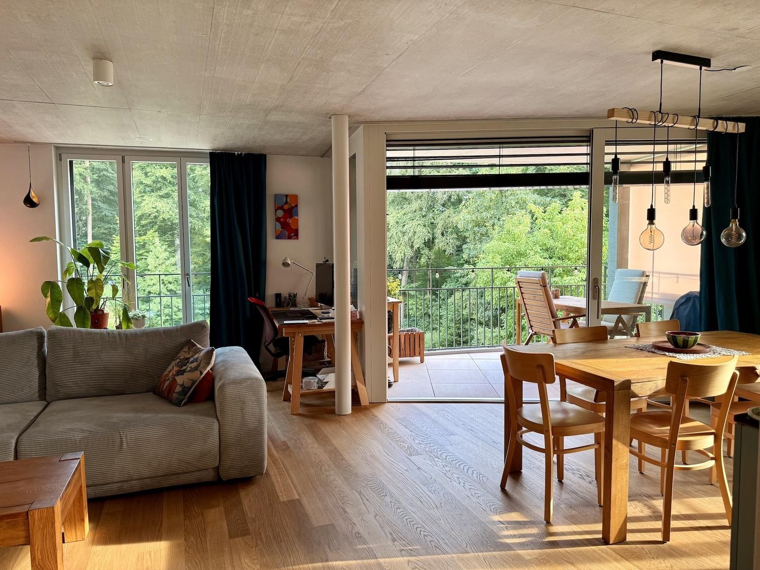 Chambre lumineuse près de la forêt à Kloten - colocataire masculin recherché