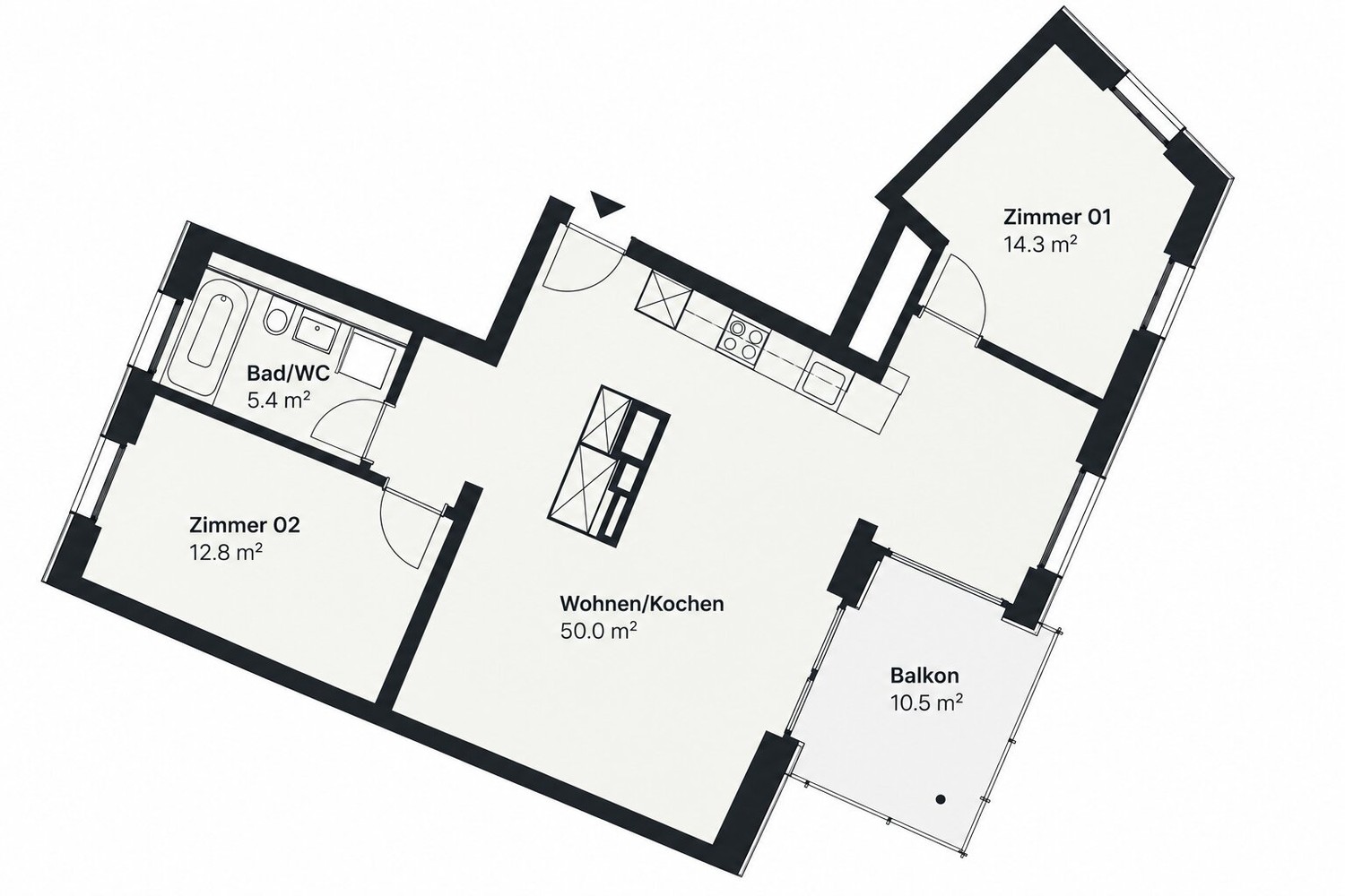 3 ½ rooms apartment, Foto 6 von 8