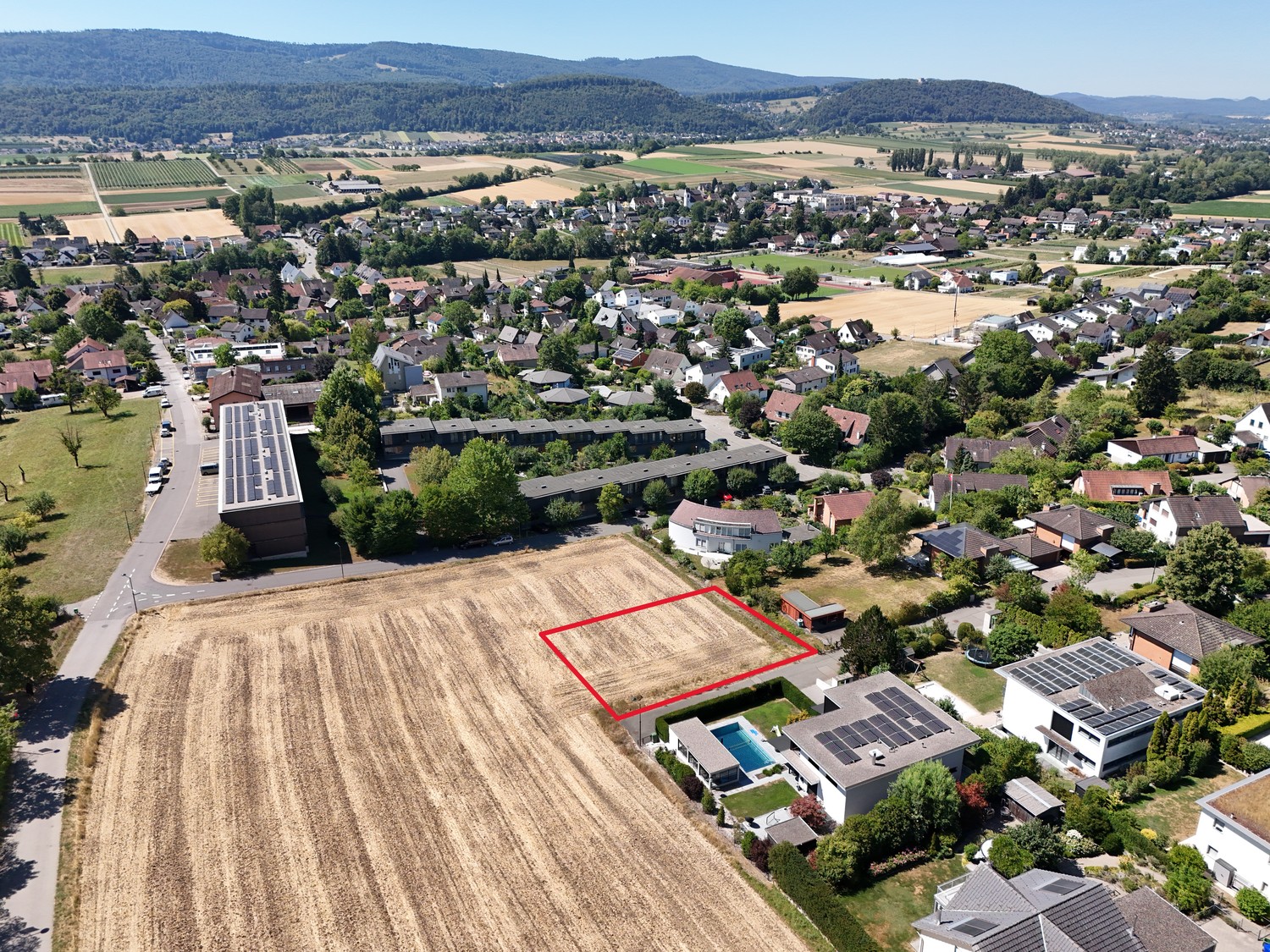 863m² de terrain à bâtir