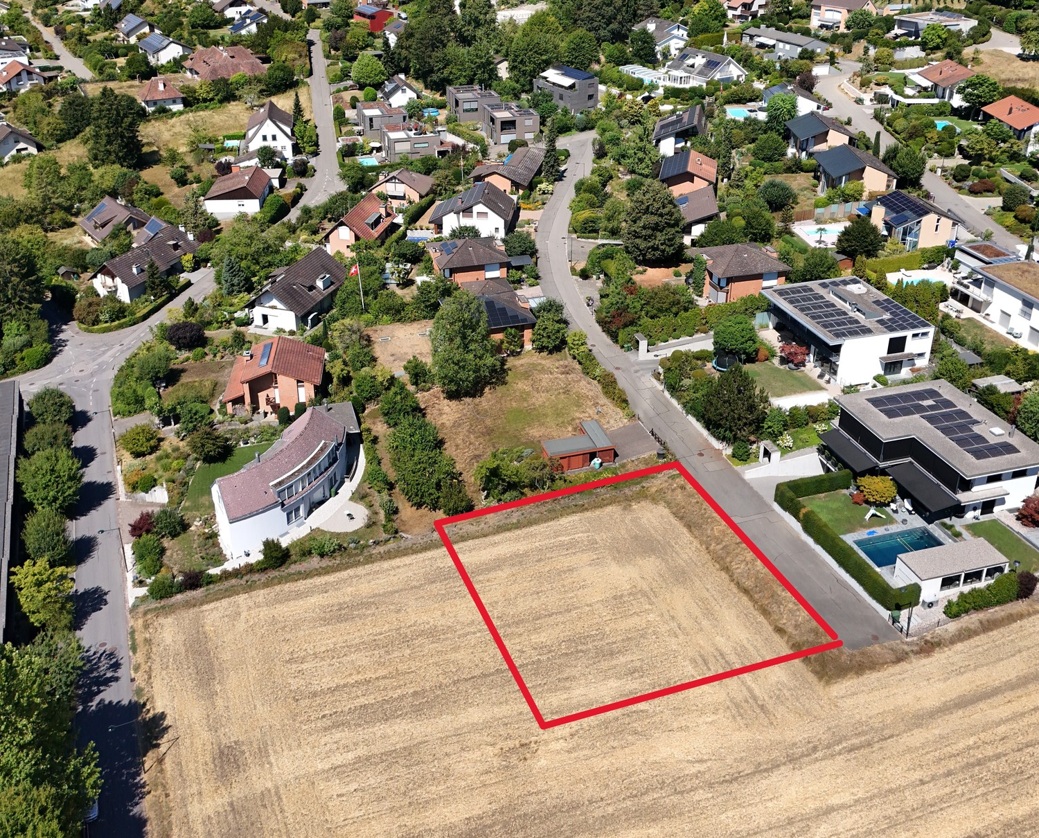 863m² de terrain à bâtir