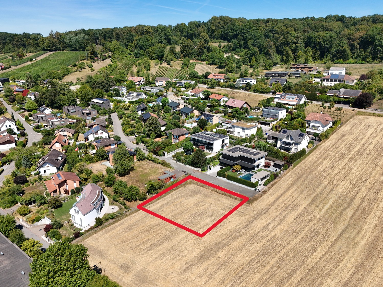 863m² de terrain à bâtir