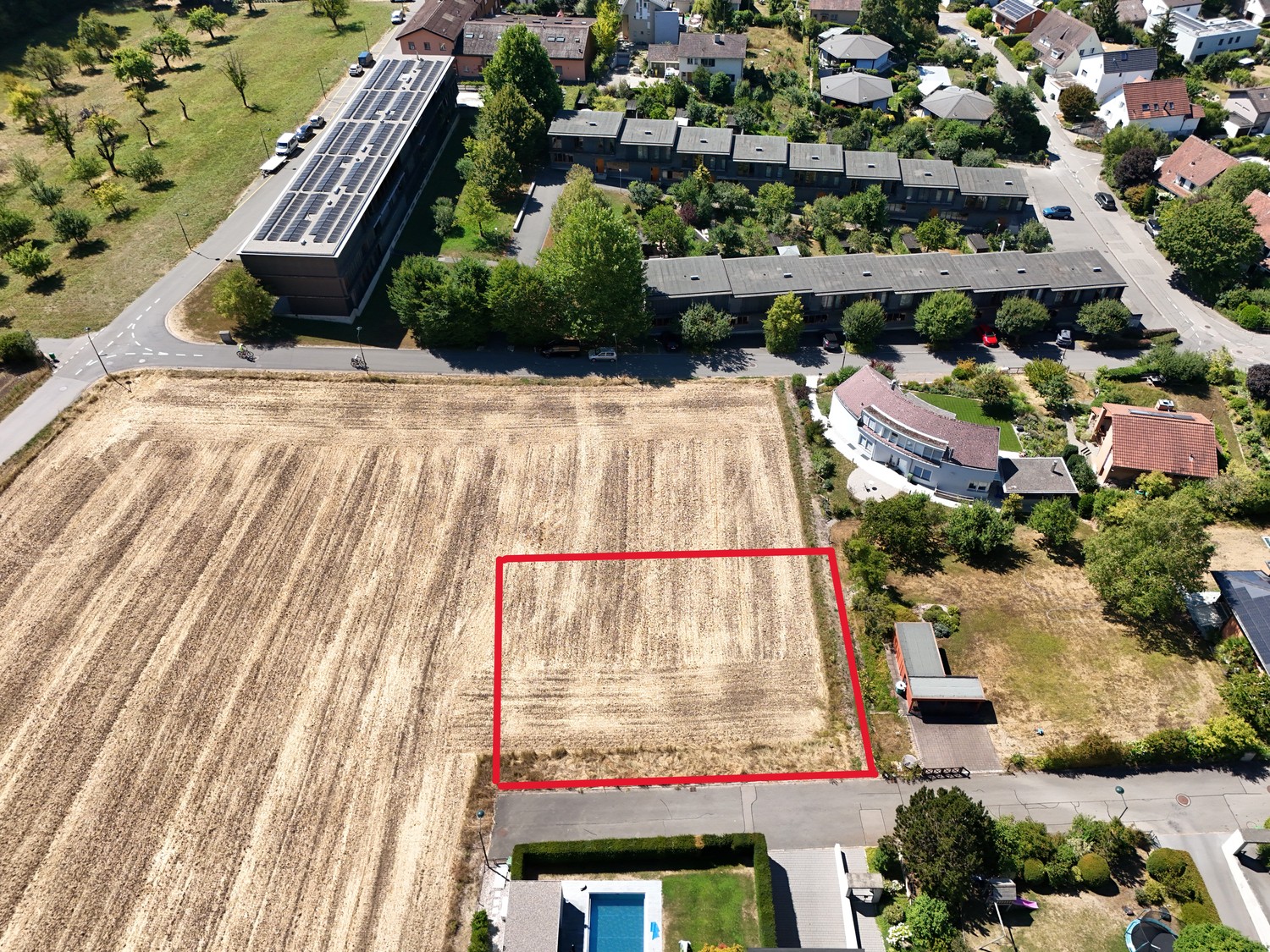 863m² de terrain à bâtir