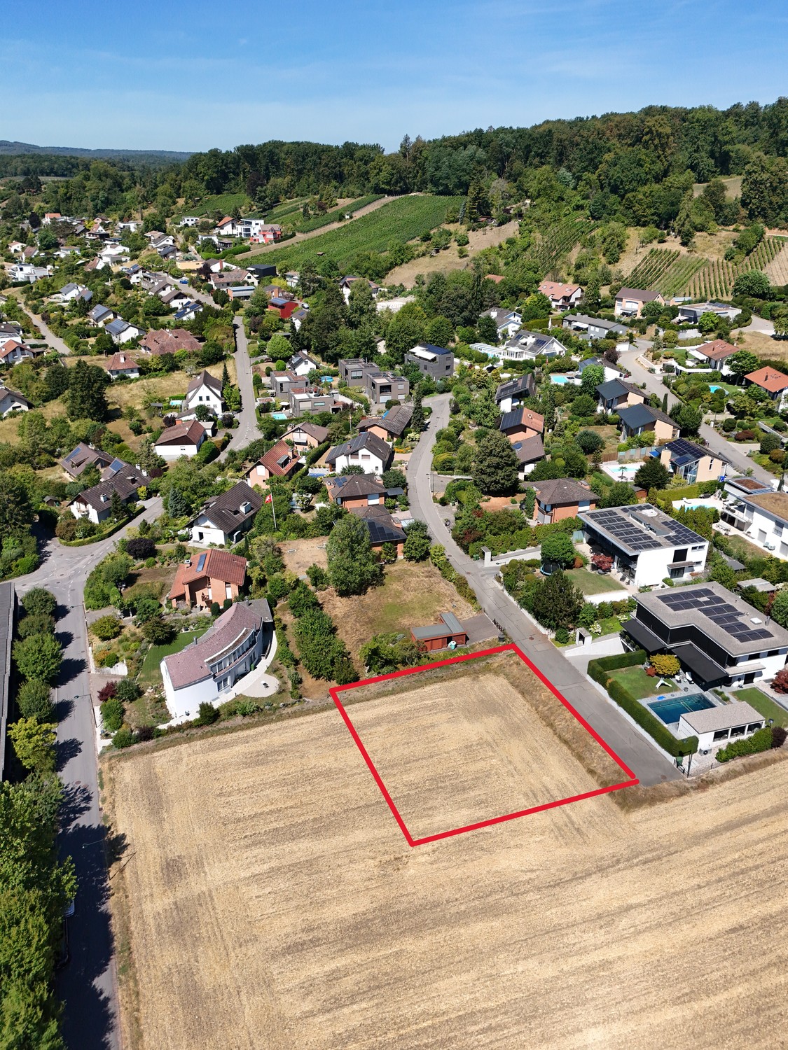 863m² de terrain à bâtir