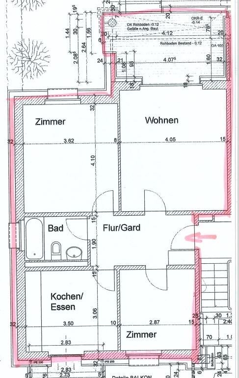 Appartement de 3 pièces