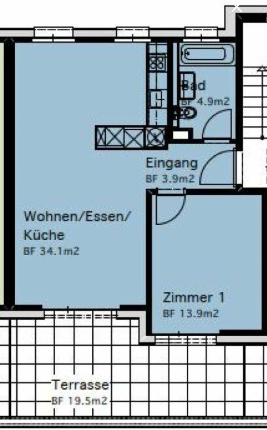 2 ½ rooms apartment, Foto 3 von 9
