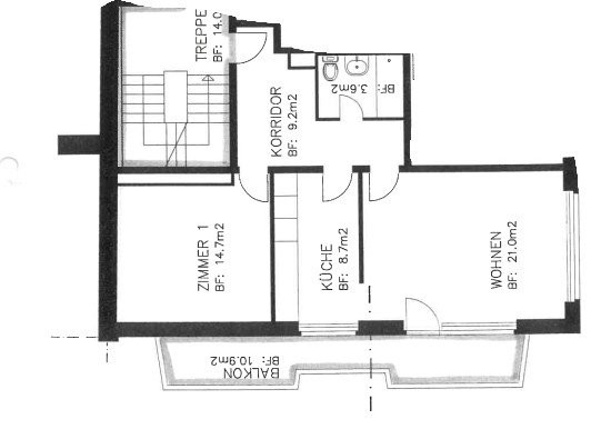 1 ½ rooms apartment, Foto 9 von 9