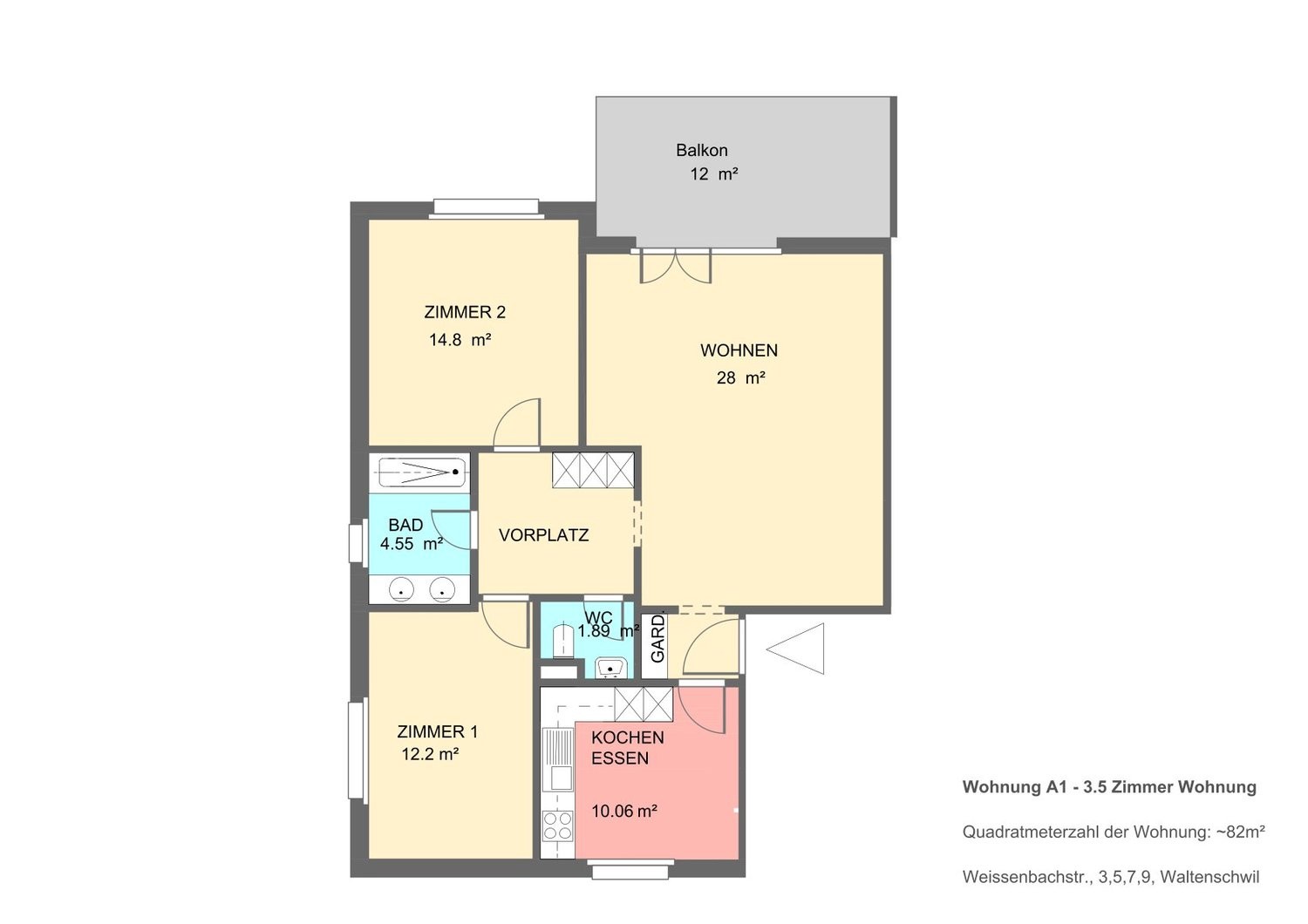 3 ½ rooms apartment, Foto 10 von 10