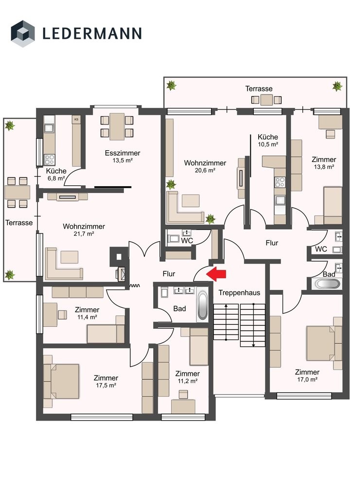 5 rooms apartment (9)