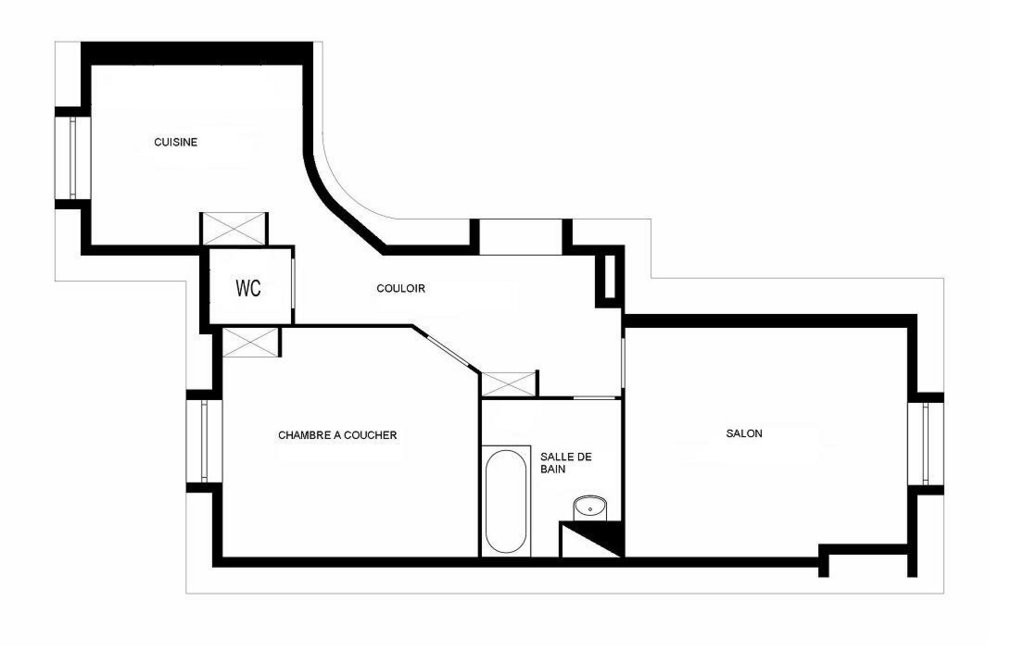 3-Zimmer-Wohnung