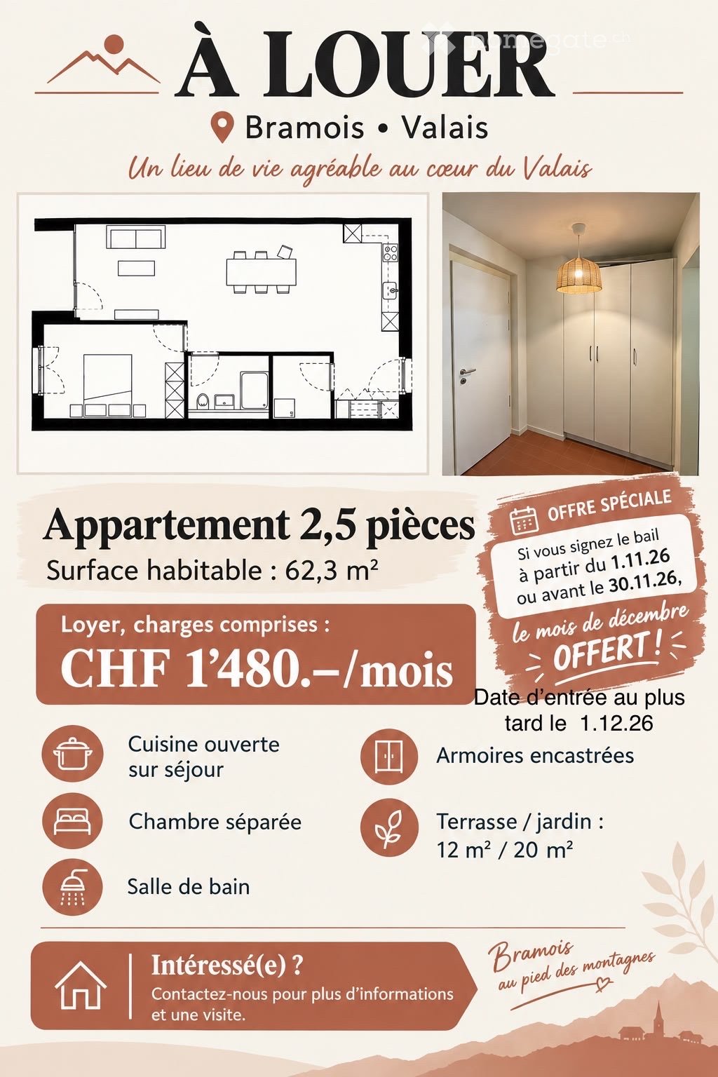 2-Zimmer-Wohnung