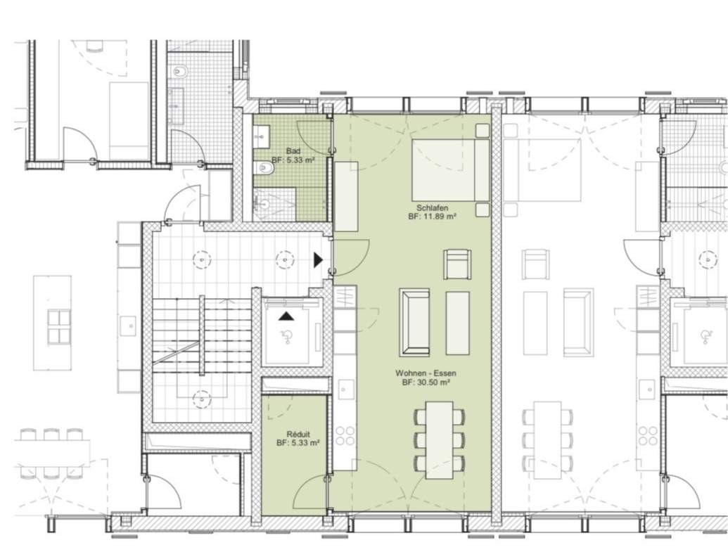 2 ½ rooms apartment