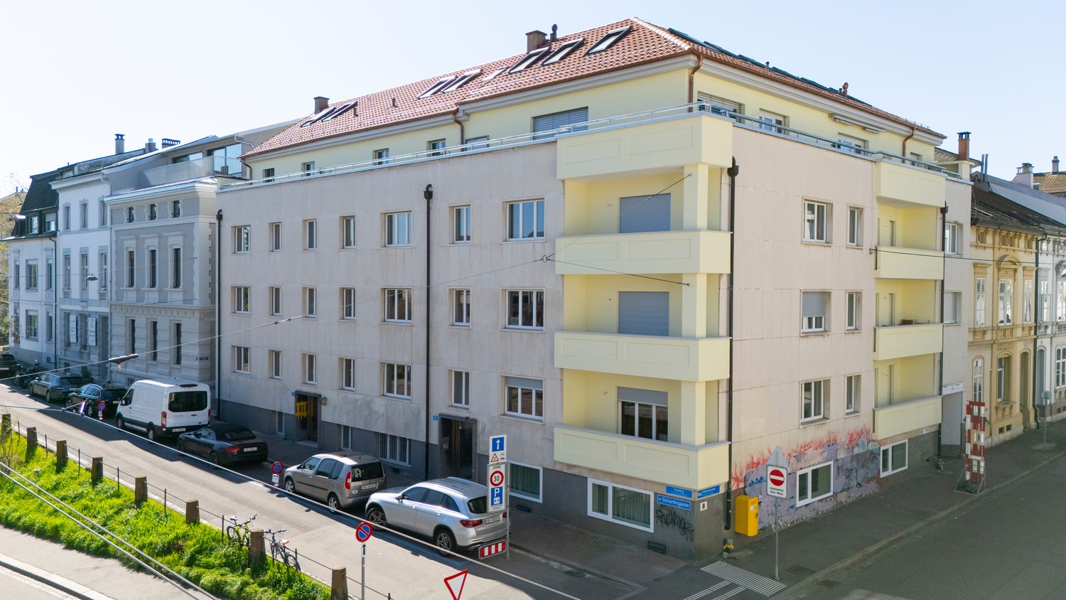 3 ½ rooms roof flat