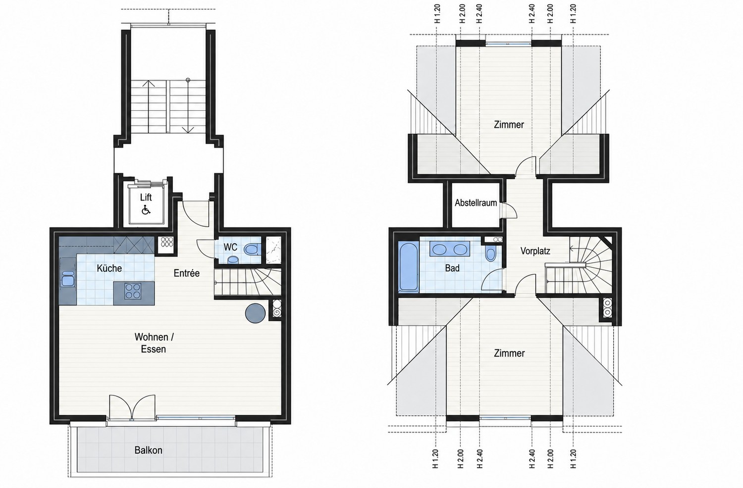 2 ½ rooms apartment