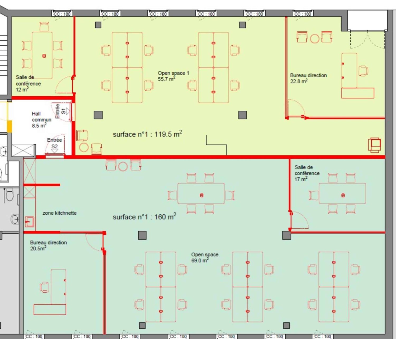 120m² Büro, Foto 3 von 10