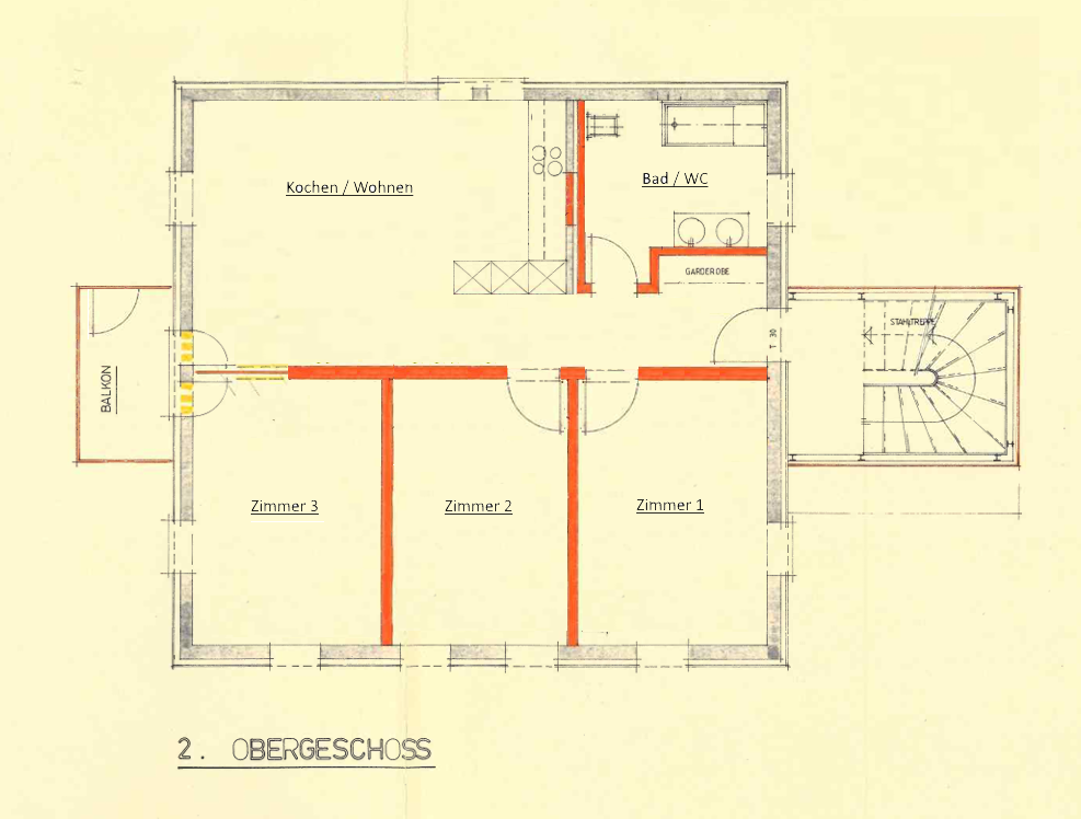 3 ½ rooms apartment