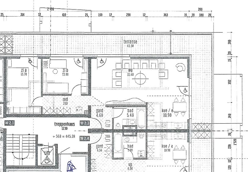 3 rooms apartment