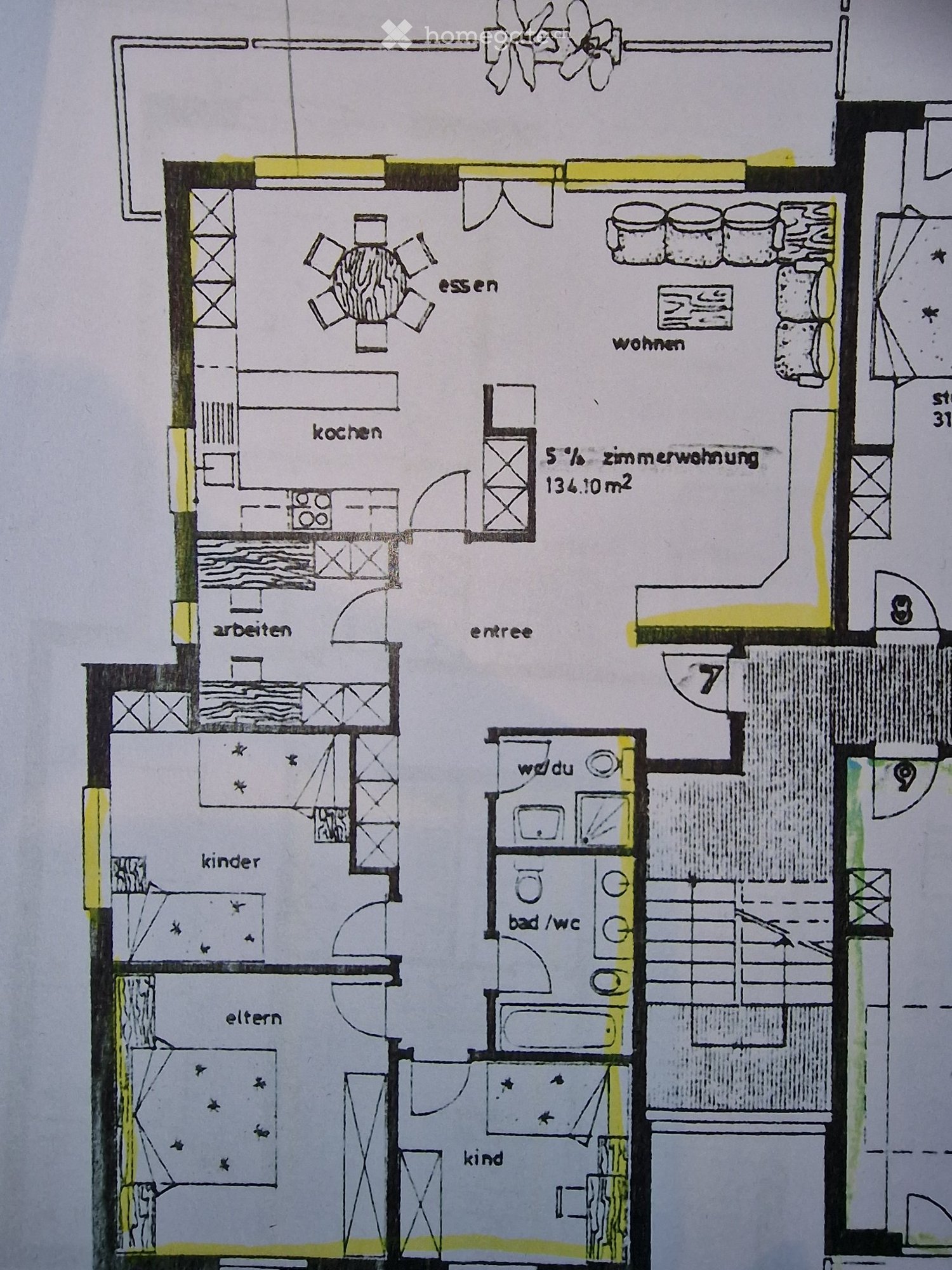 5 ½ rooms apartment, photo 5 sur 5