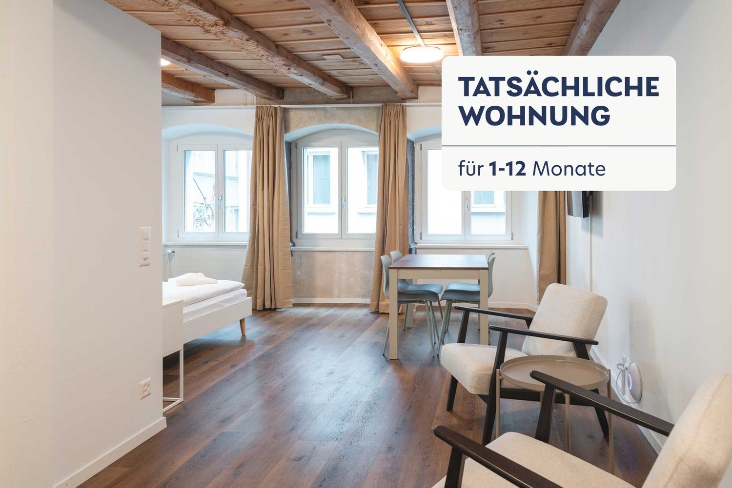 2 rooms furnished flat, Foto 2 von 10