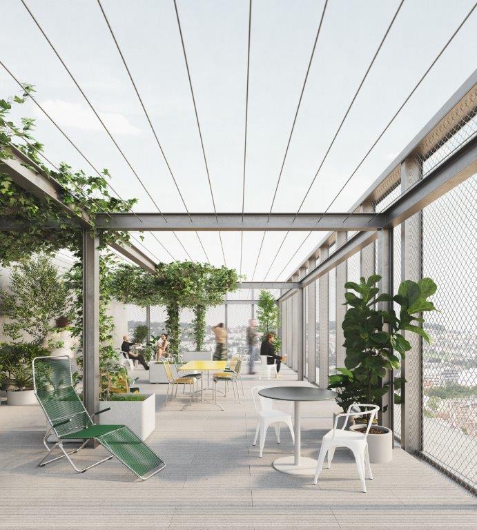 6000m² office