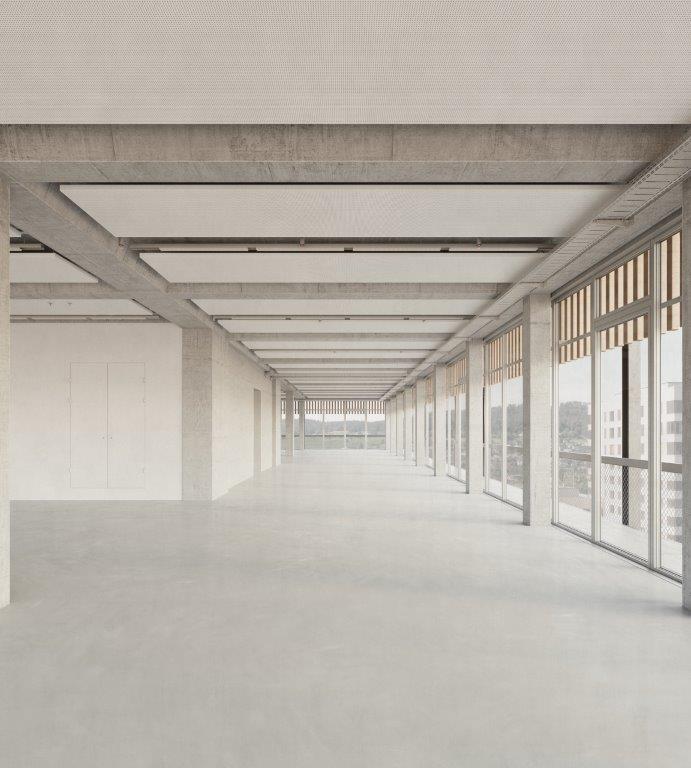 6000m² office