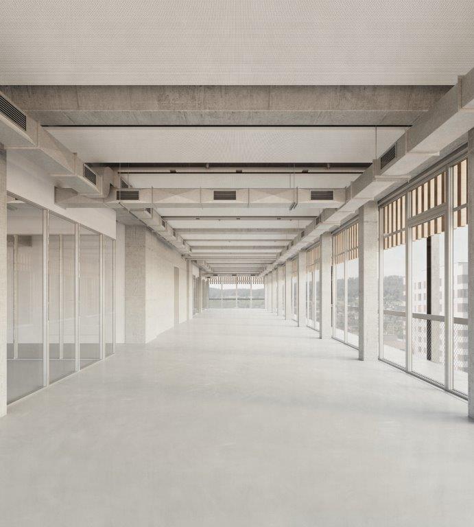 6000m² office