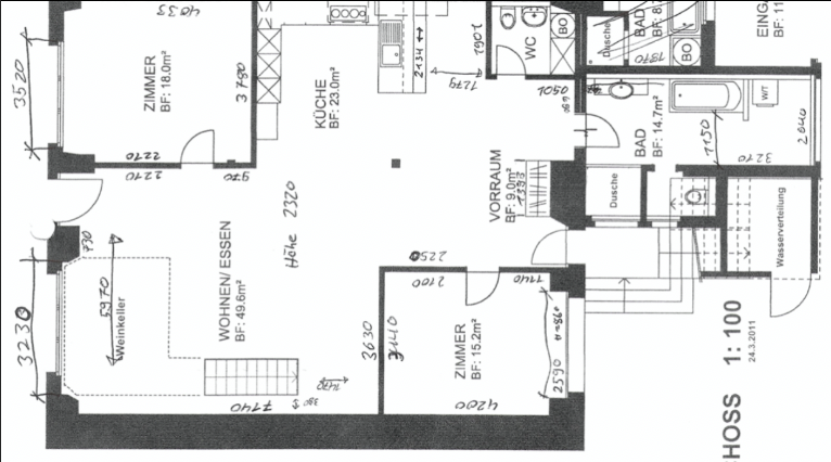 Appartement de 3 ½ pièces