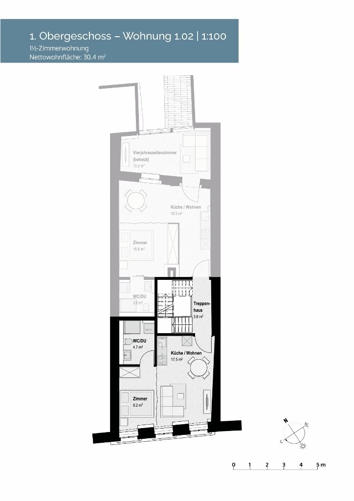 1 ½ rooms apartment, Foto 5 von 5