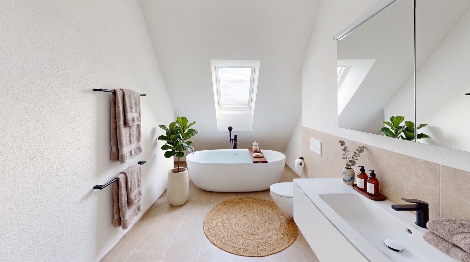 5 ½ rooms attic flat