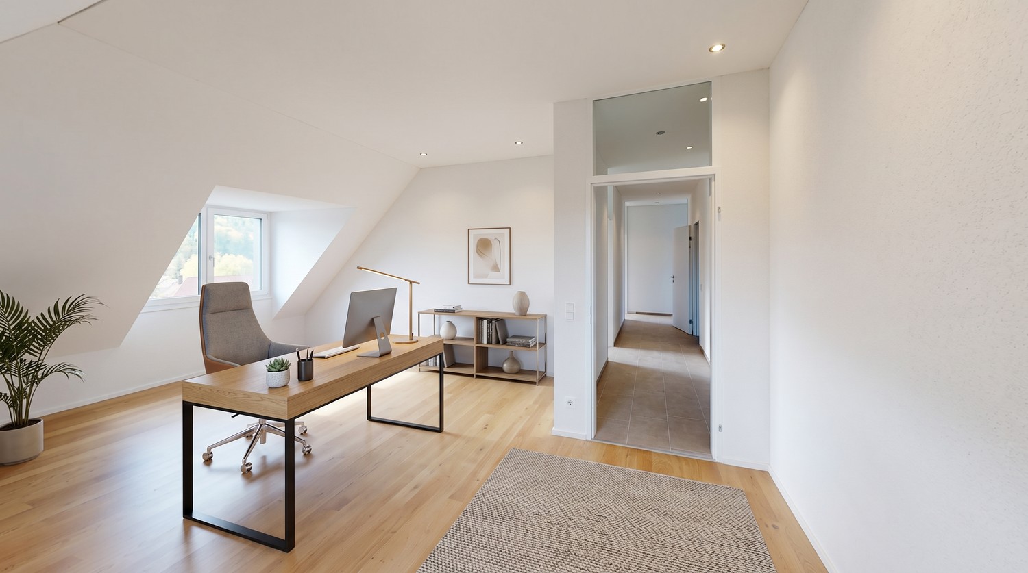 5 ½ rooms attic flat