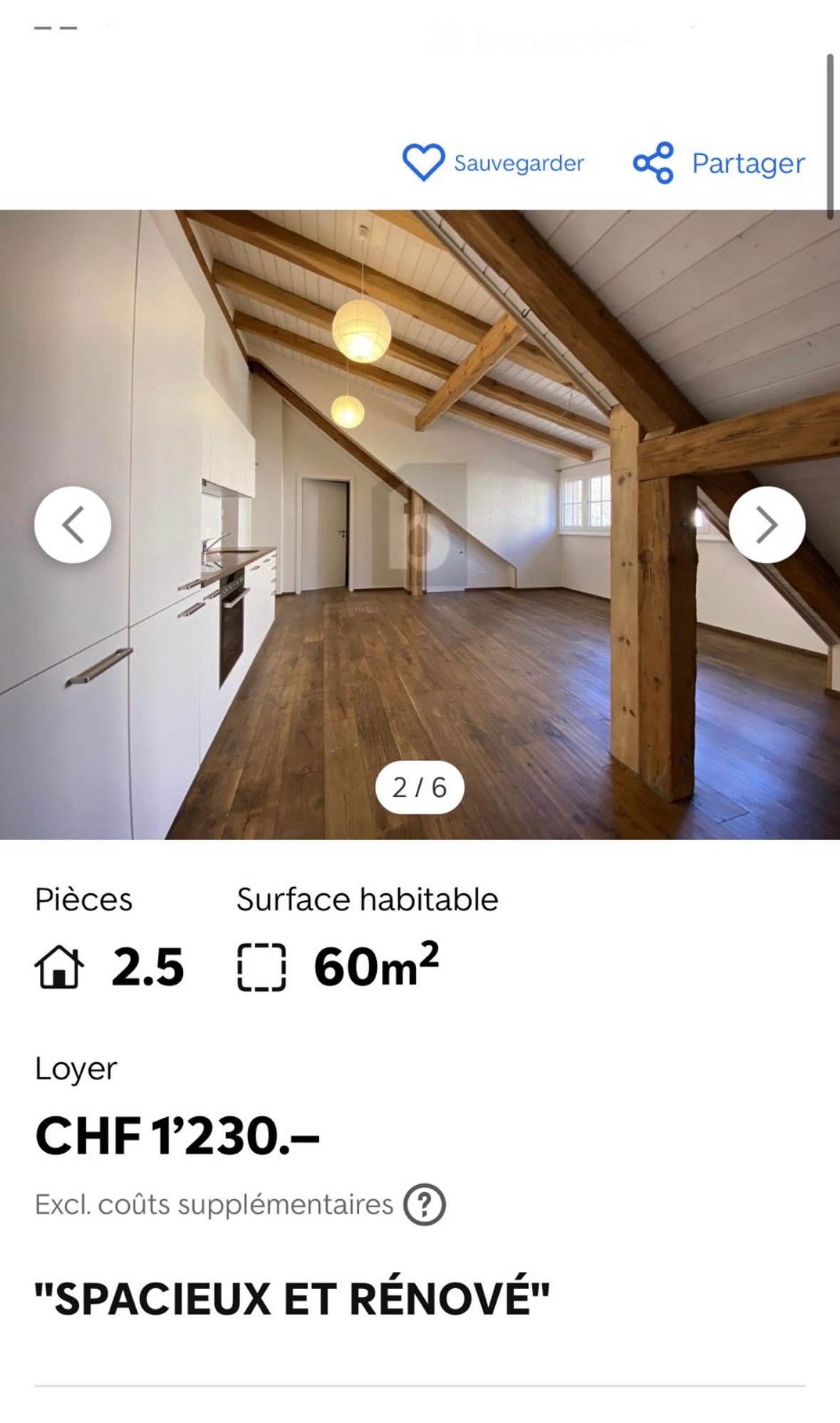 2 ½ Zimmer-Wohnung, Foto 2 von 2
