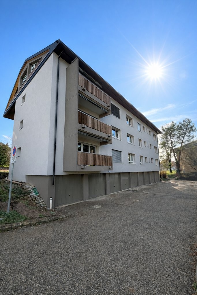 Überdachter Veloparkplatz