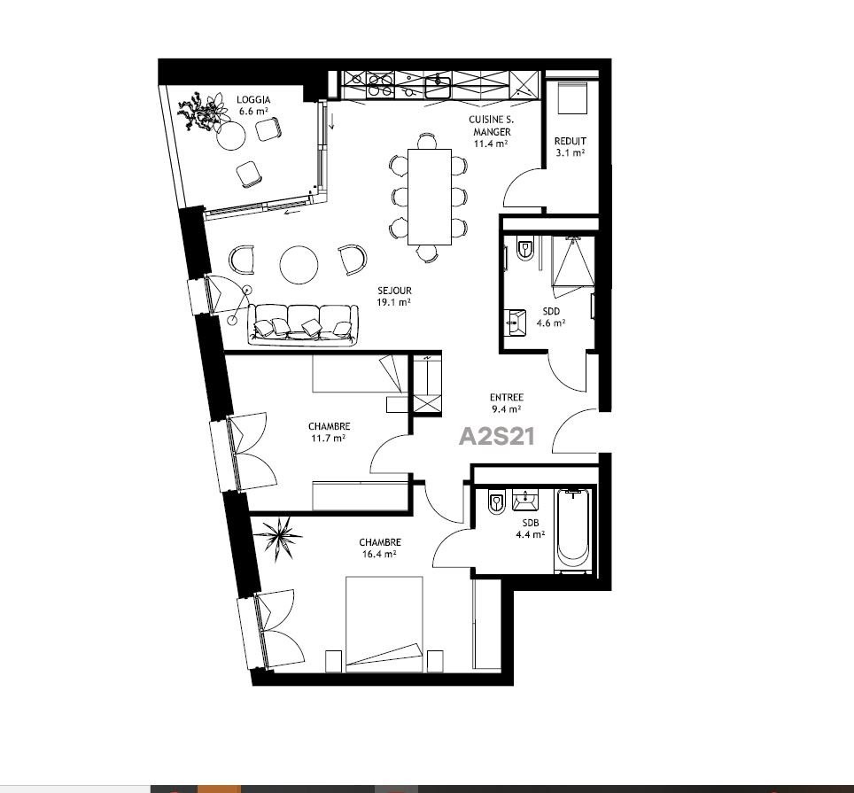 3 ½ Zimmer-Wohnung