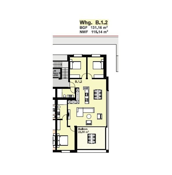 4 ½ rooms apartment, Foto 8 von 10